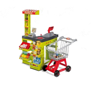Для игры в магазин, посуда, продукты, бытовая техника